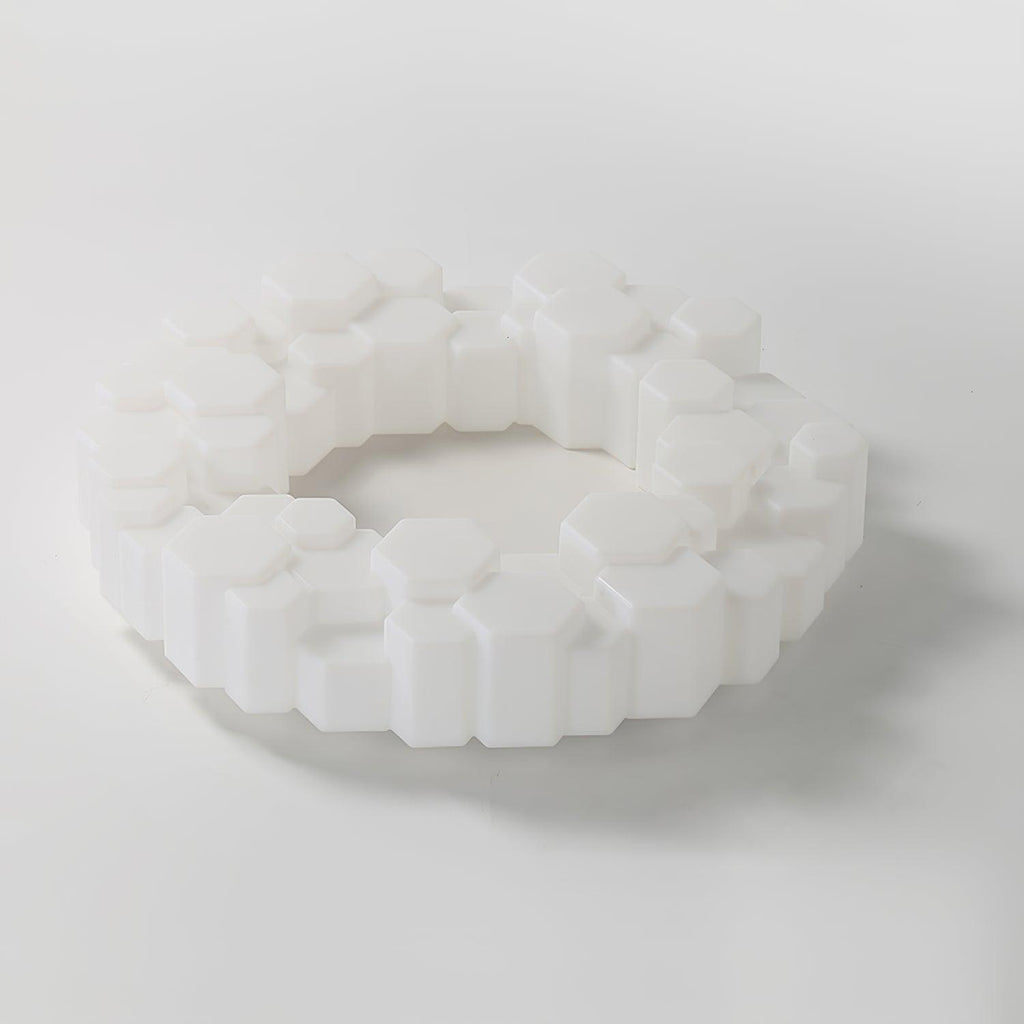 Arisha Plafonnier Nid Moderne, Metal/PE, Blanc, Chambre - Neutralighting
