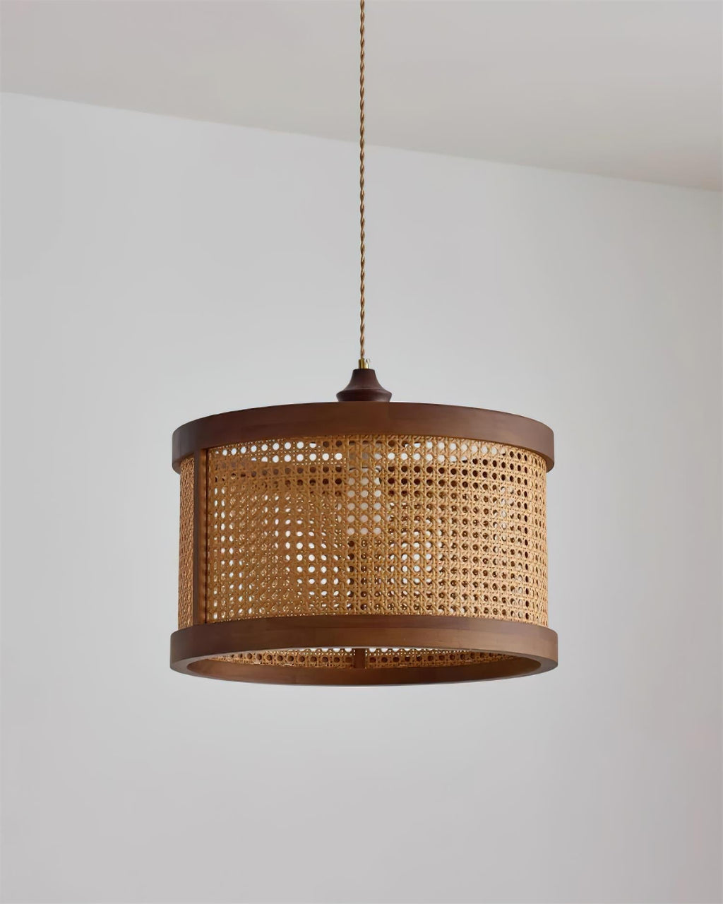 Gudon Lampe Suspendue en Rattan Tressé - Neutralighting