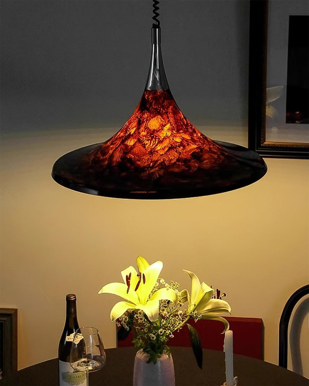 Otheara Premium Nordic Art Pendentif Lampe - Neutralighting