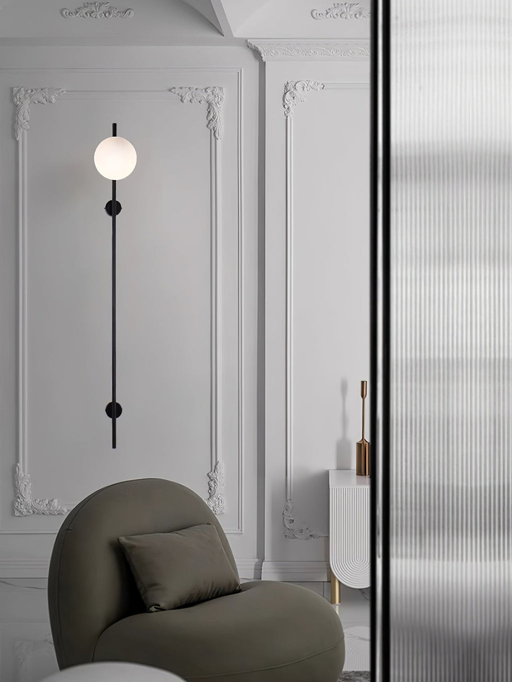 Vitheiel Applique Murale en Verre Minimaliste Moderne - Neutralighting