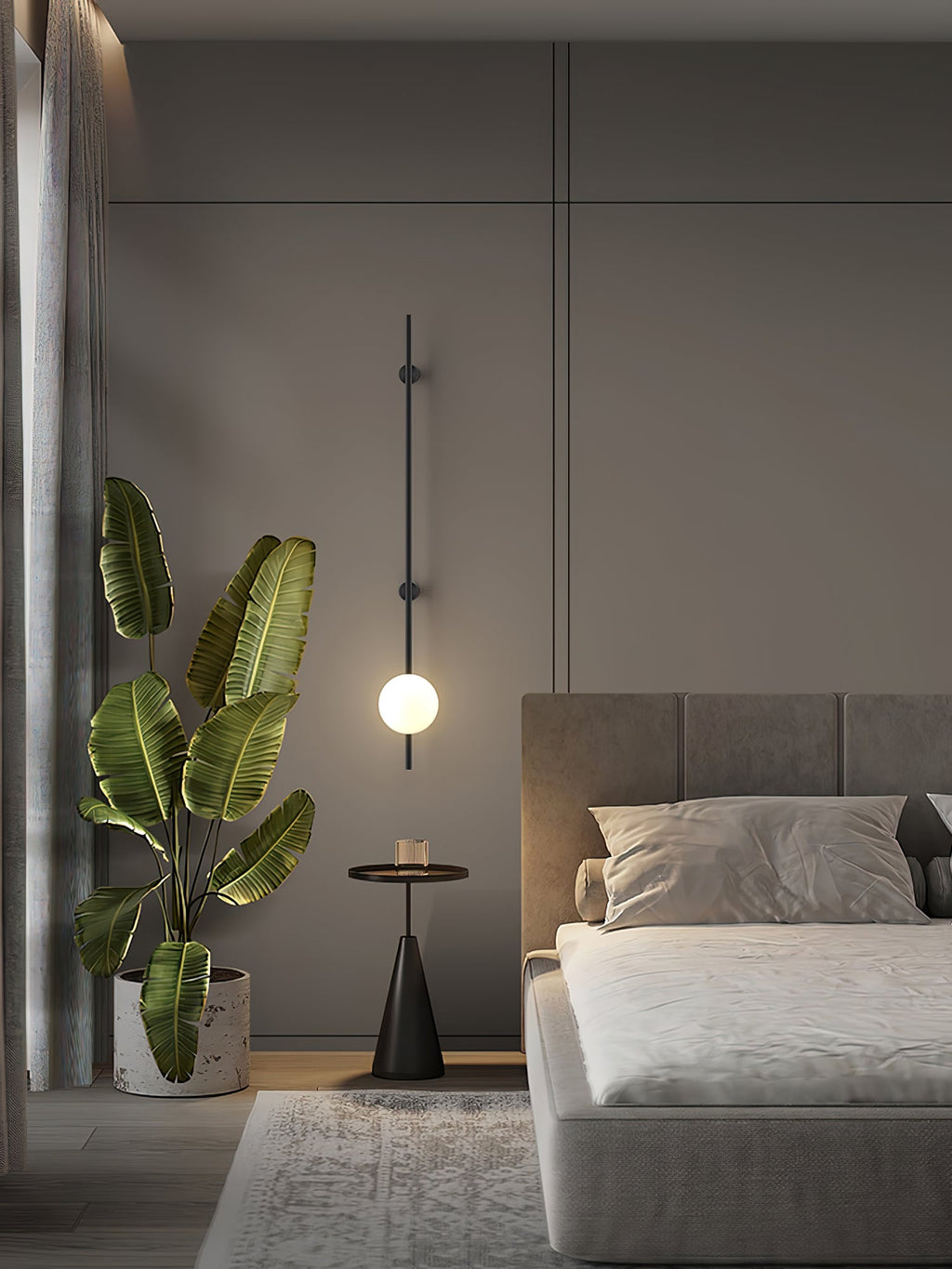 Vitheiel Applique Murale en Verre Minimaliste Moderne - Neutralighting