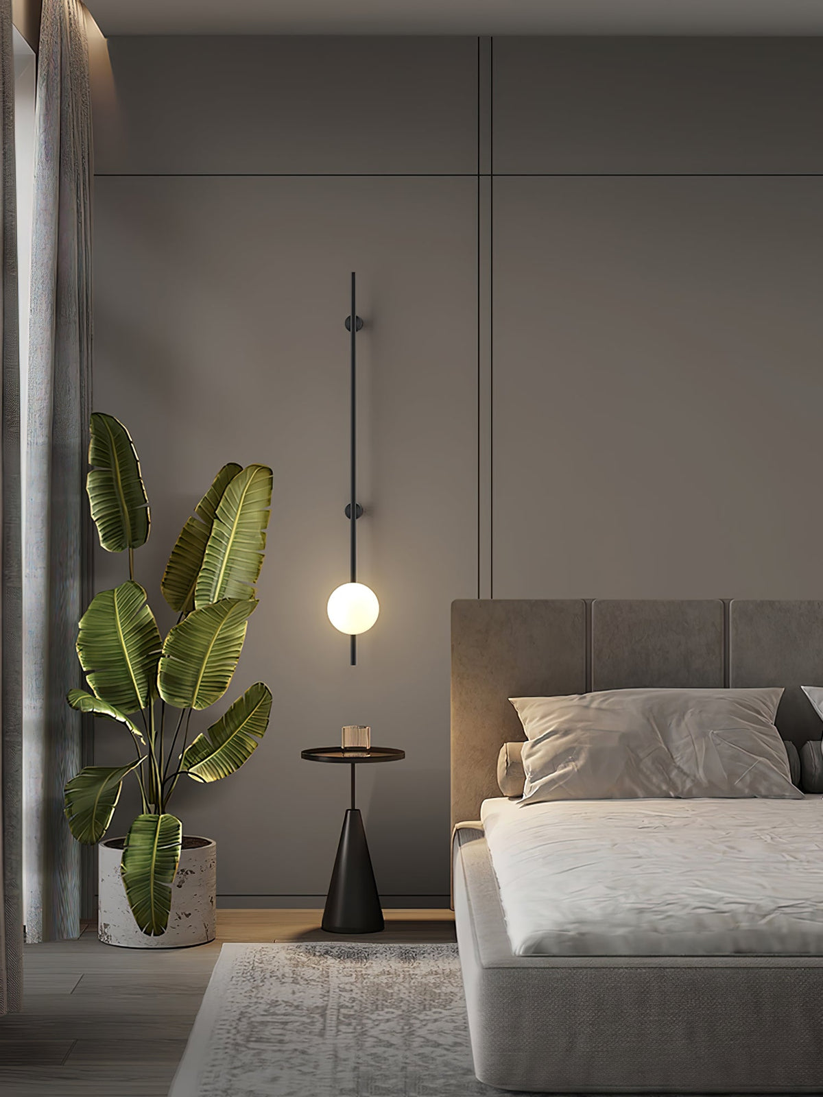 Vitheiel Applique Murale en Verre Minimaliste Moderne - Neutralighting