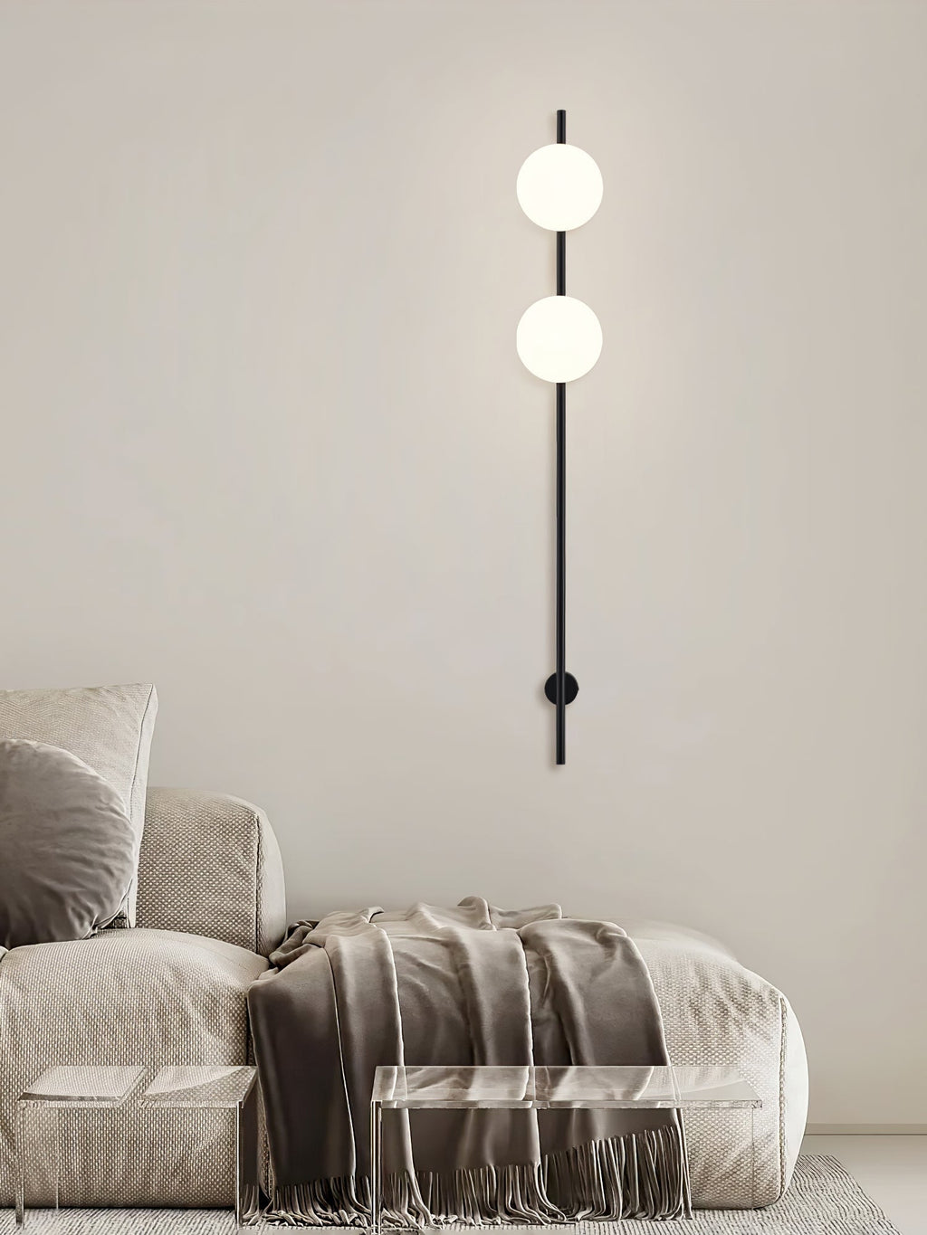 Vitheiel Applique Murale en Verre Minimaliste Moderne - Neutralighting