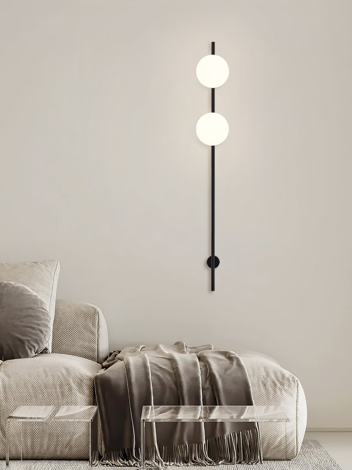 Vitheiel Applique Murale en Verre Minimaliste Moderne - Neutralighting