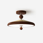 Belano Lampe Plafond Ronde Cadre en Bois - Neutralighting