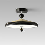 Belano Lampe Plafond Ronde Cadre en Bois - Neutralighting