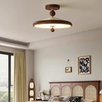 Belano Lampe Plafond Ronde Cadre en Bois - Neutralighting