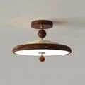 Belano Lampe Plafond Ronde Cadre en Bois - Neutralighting