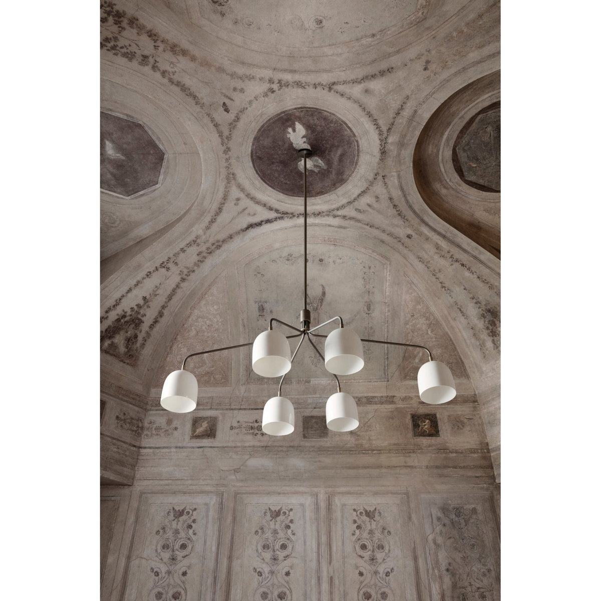 Lustra Chandelier Noir en Laiton Industriel - Neutralighting