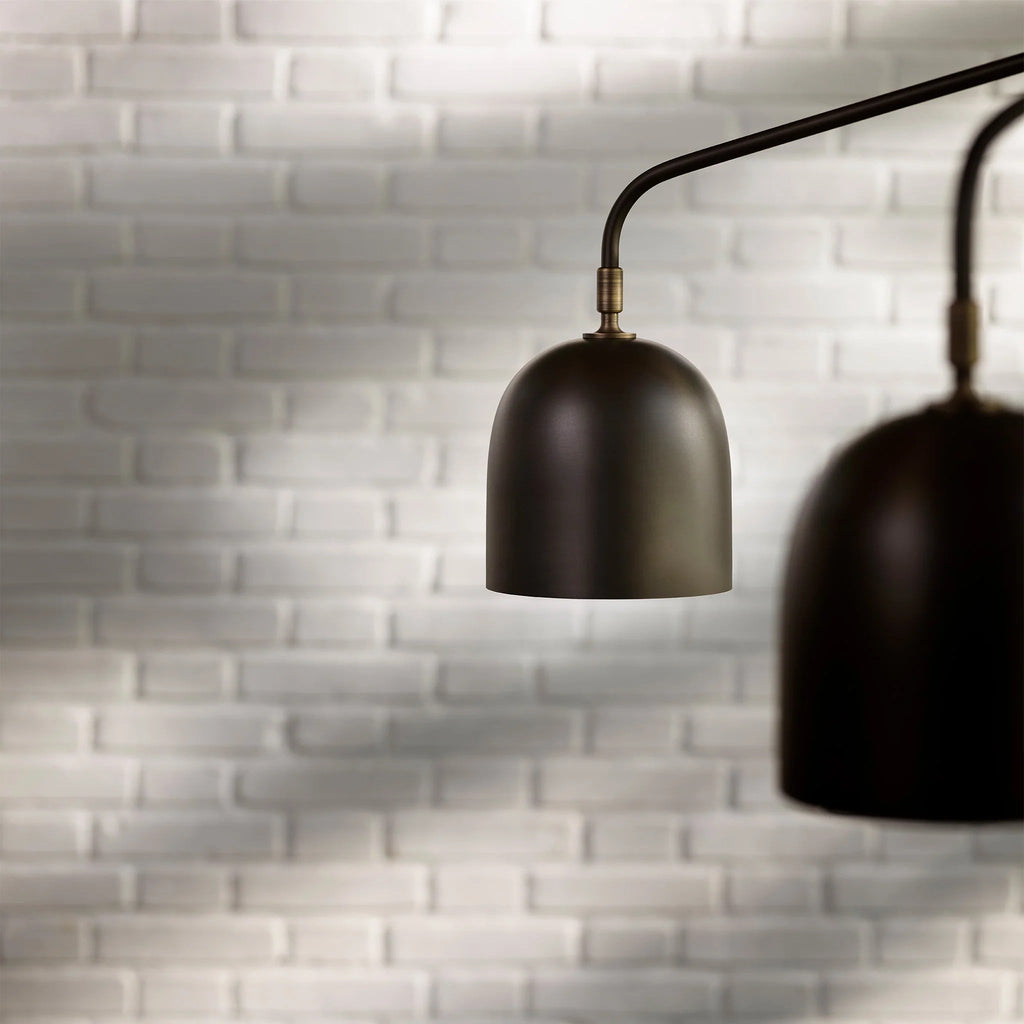 Lustra Chandelier Noir en Laiton Industriel - Neutralighting
