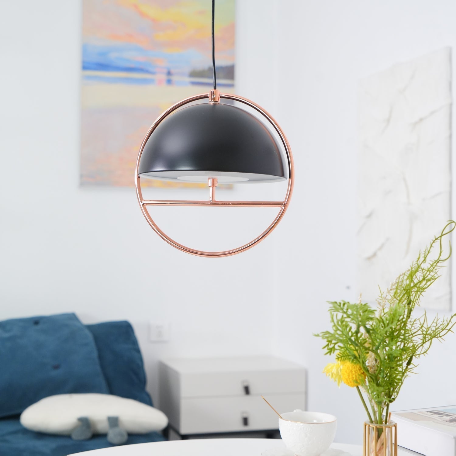 Zephira Lampe Pendante Acier Classique - Neutralighting