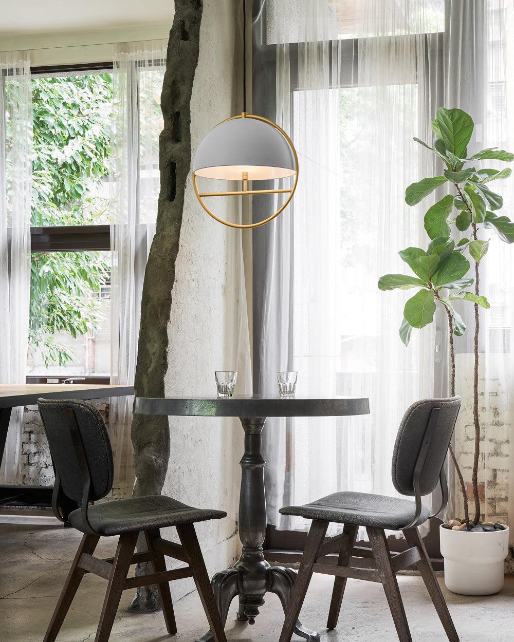 Zephira Lampe Pendante Acier Classique - Neutralighting