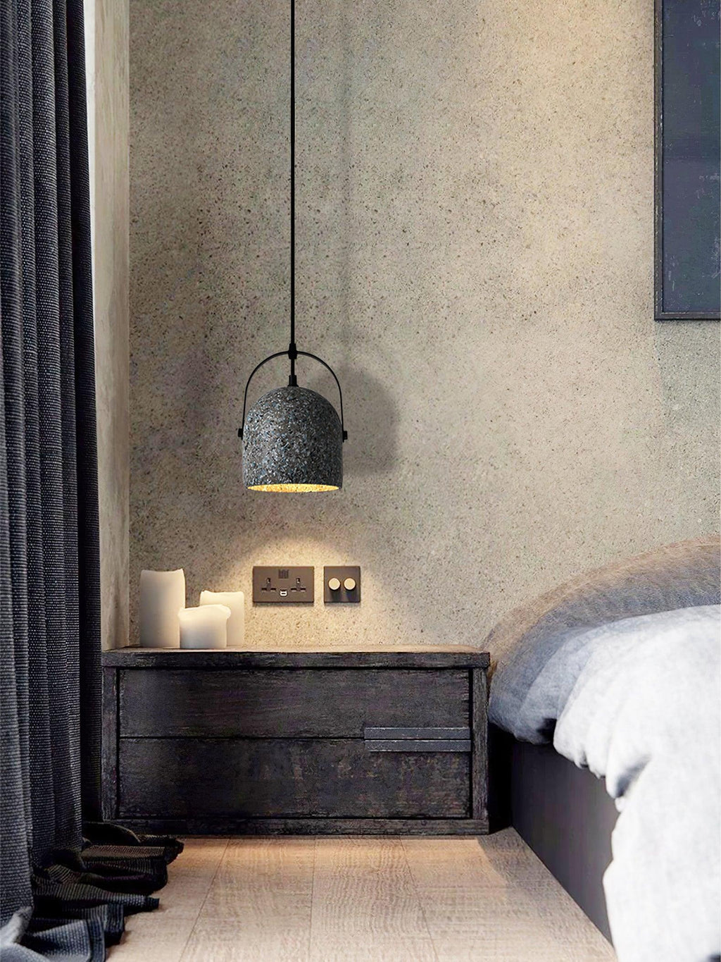 Marble Suspensions Modernes en Ciment - Neutralighting