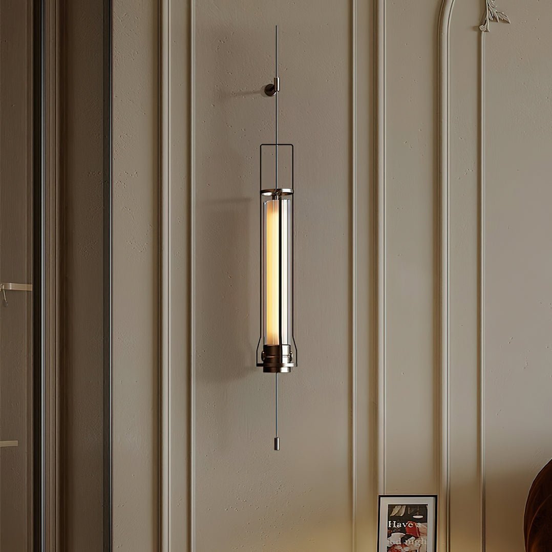 Shamus Applique Murale Cylindrique Minimaliste en Verre - Neutralighting