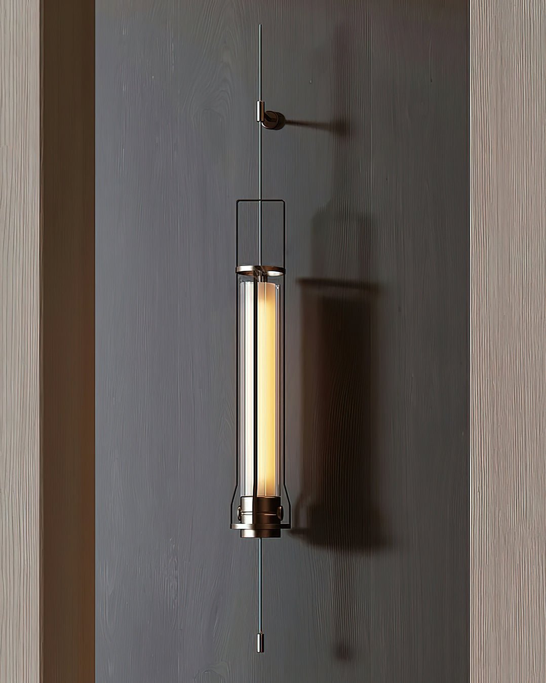 Shamus Applique Murale Cylindrique Minimaliste en Verre - Neutralighting