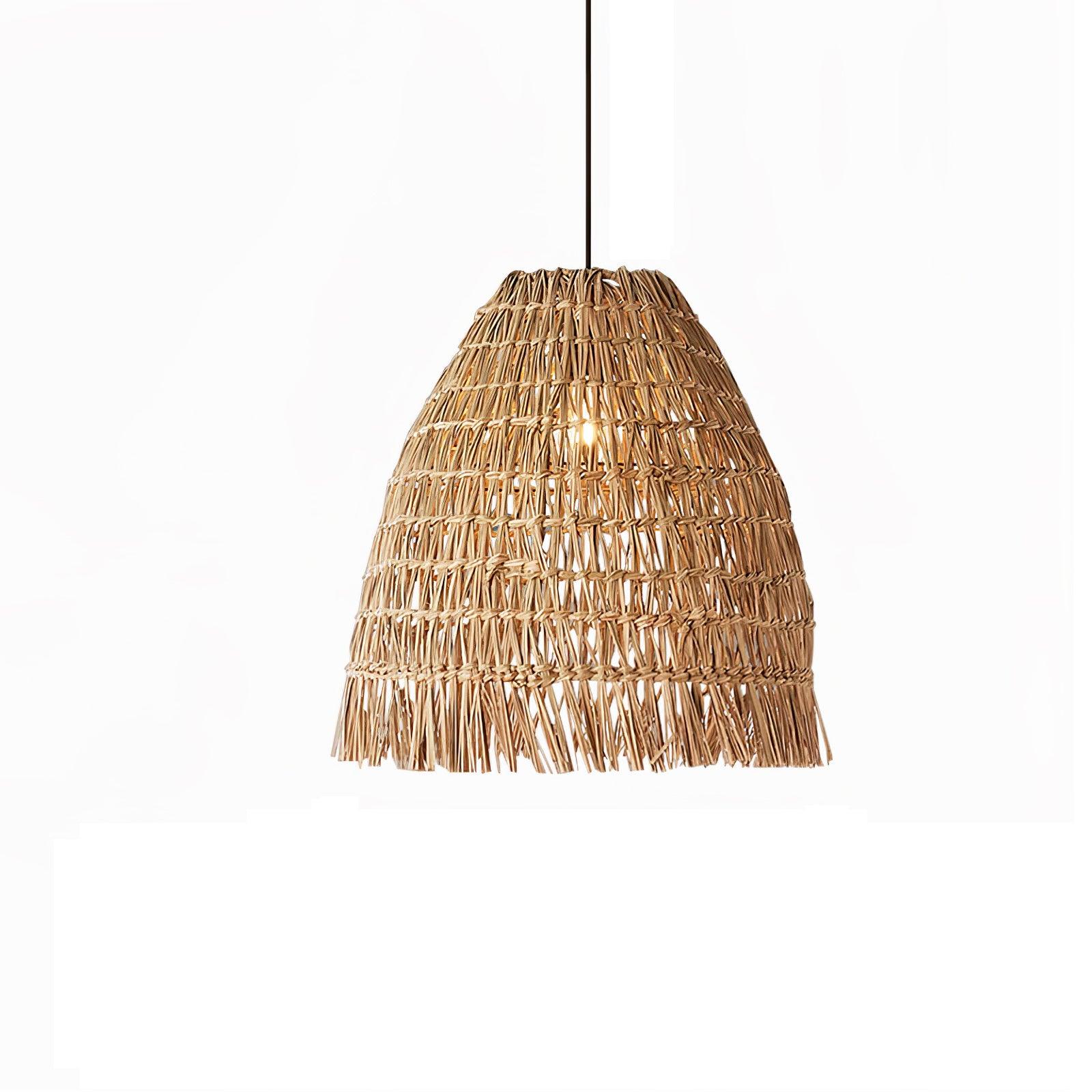 Wickora Lampe Pendante Rétro en Osier - Neutralighting
