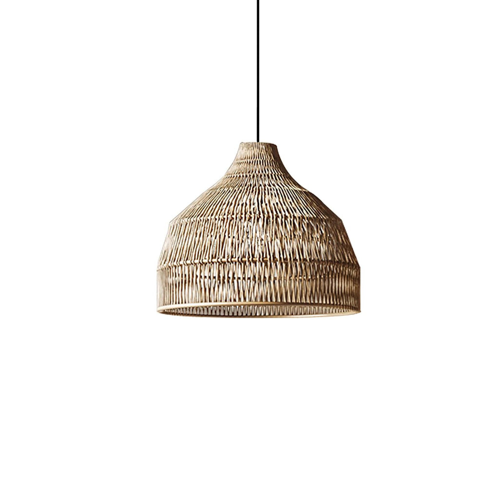Wickora Lampe Pendante Rétro en Osier - Neutralighting