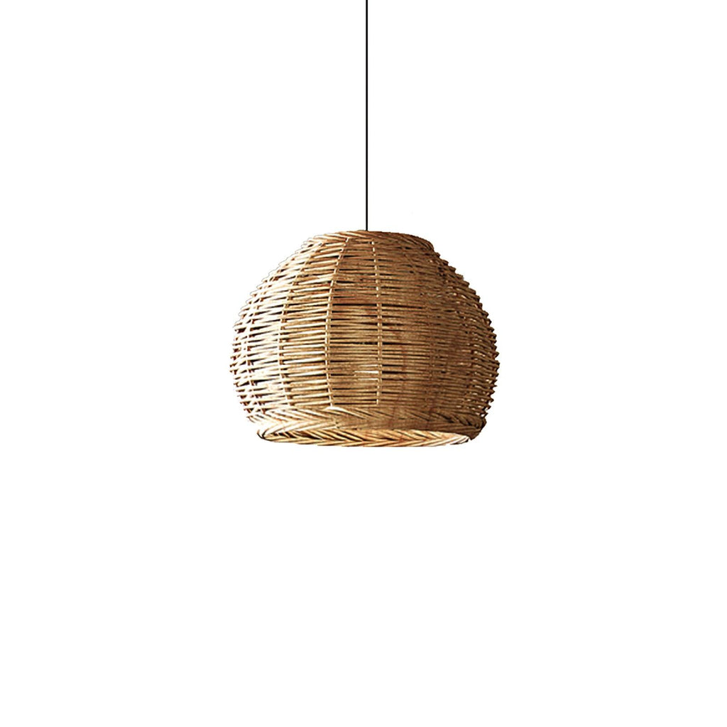 Wickora Lampe Pendante Rétro en Osier - Neutralighting