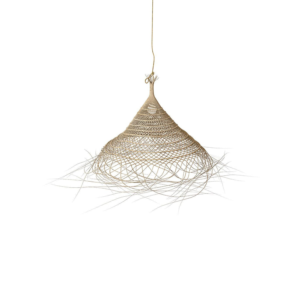 Wickora Lampe Pendante Rétro en Osier - Neutralighting