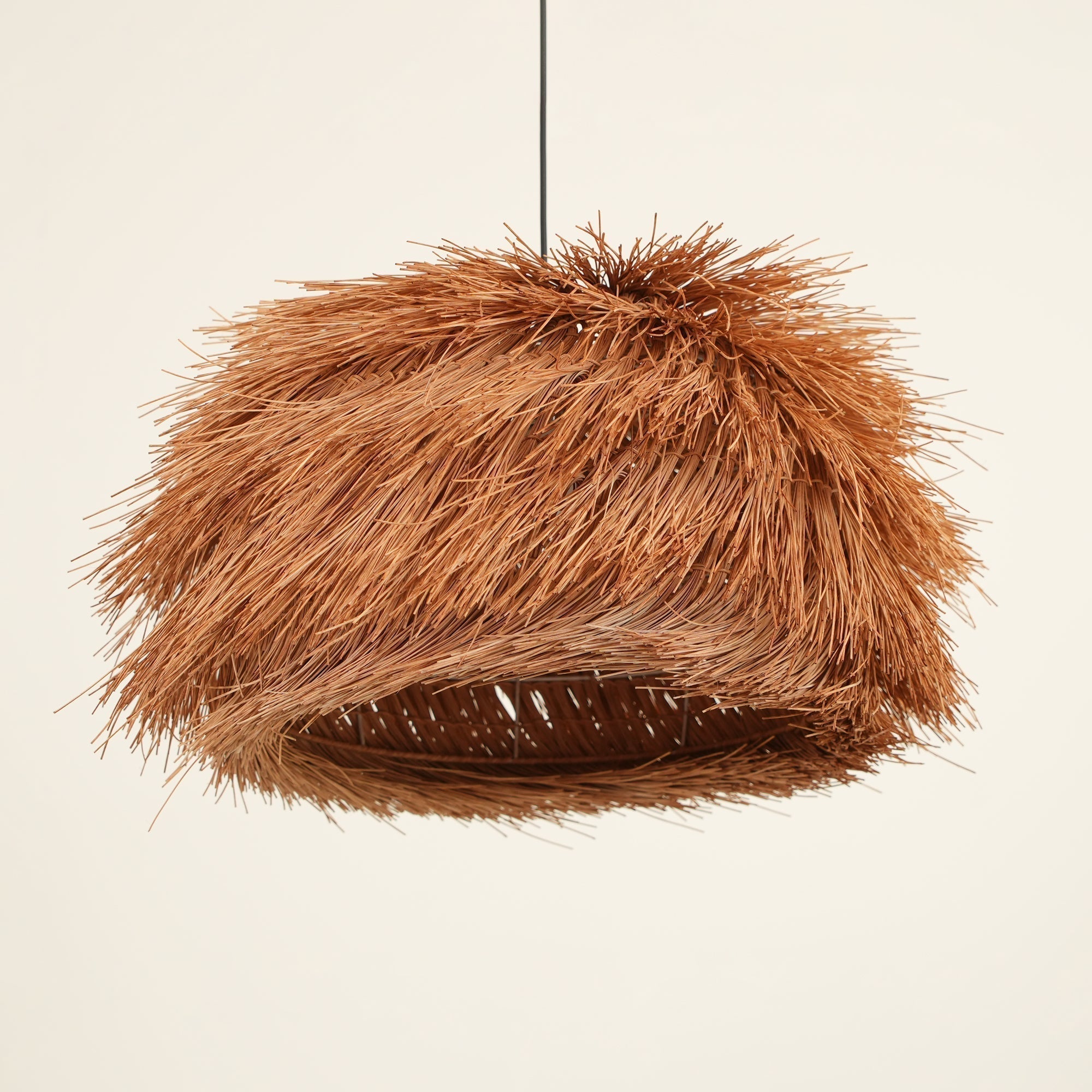 Wickora Lampe Pendante Rétro en Osier - Neutralighting