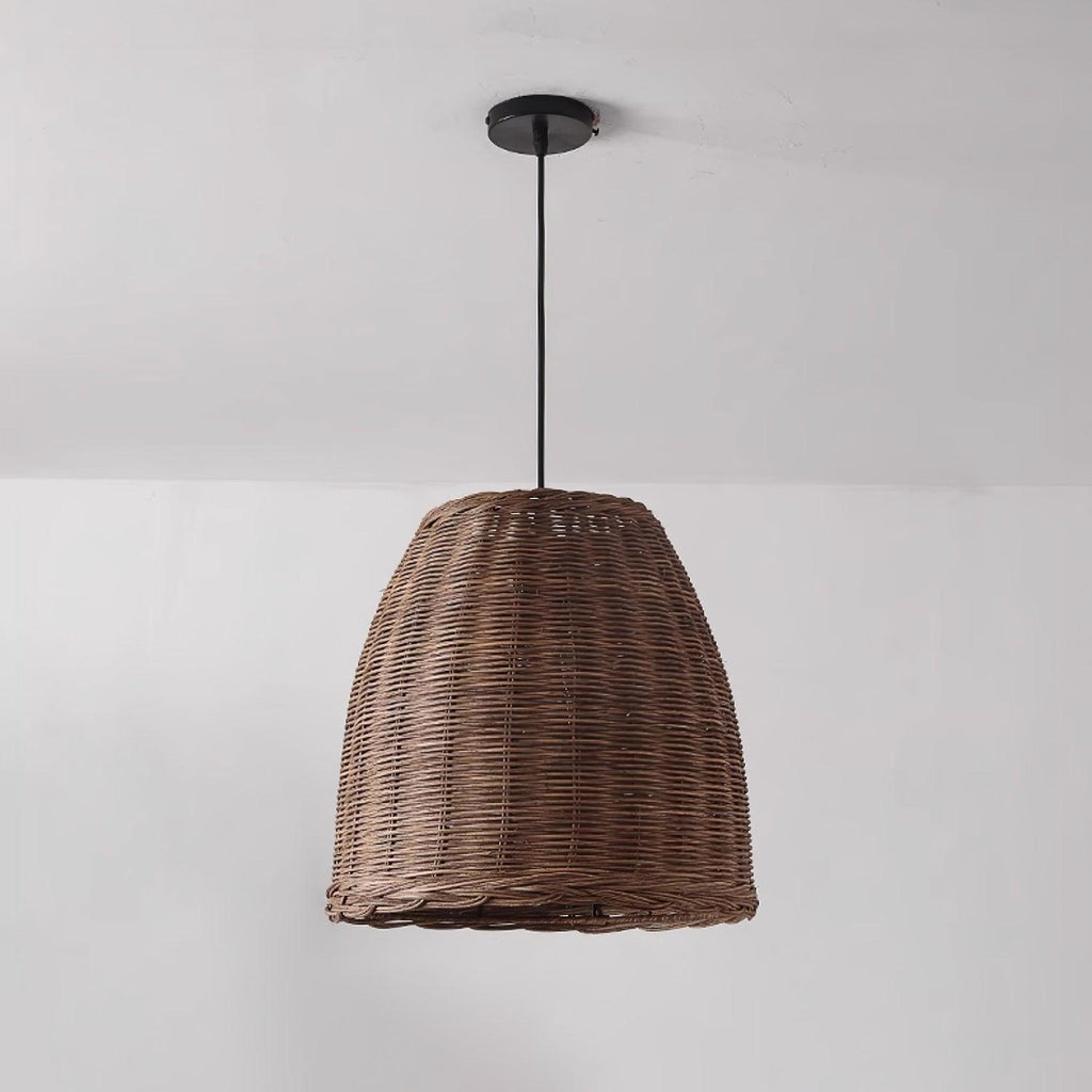 Wickora Lampe Pendante Rétro en Osier - Neutralighting