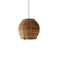 Wickora Lampe Pendante Rétro en Osier - Neutralighting