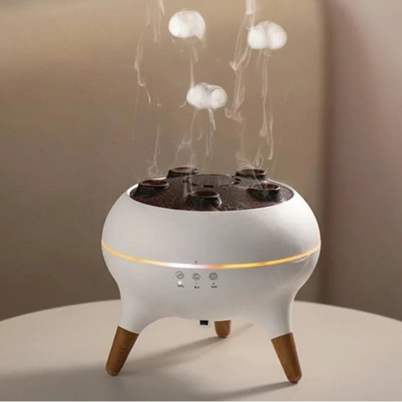Humidificateur Humidificateur Ultrasonique Volcan Méduse 360ml Aloïs Éveil - Une Touche Élégante dans le Décor