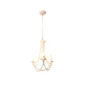 Eursoria Lampe Pendentive Bois Métal Luxe Postmoderne - Neutralighting