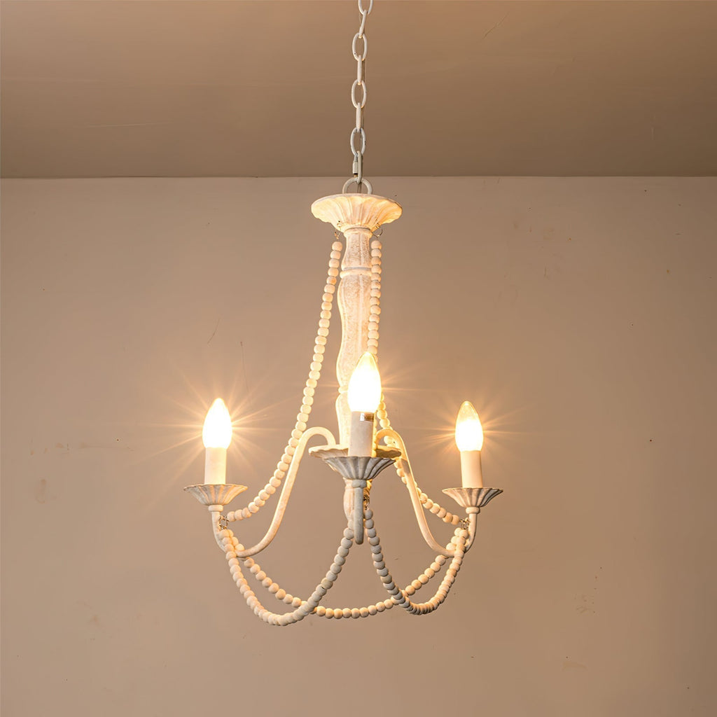 Eursoria Lampe Pendentive Bois Métal Luxe Postmoderne - Neutralighting