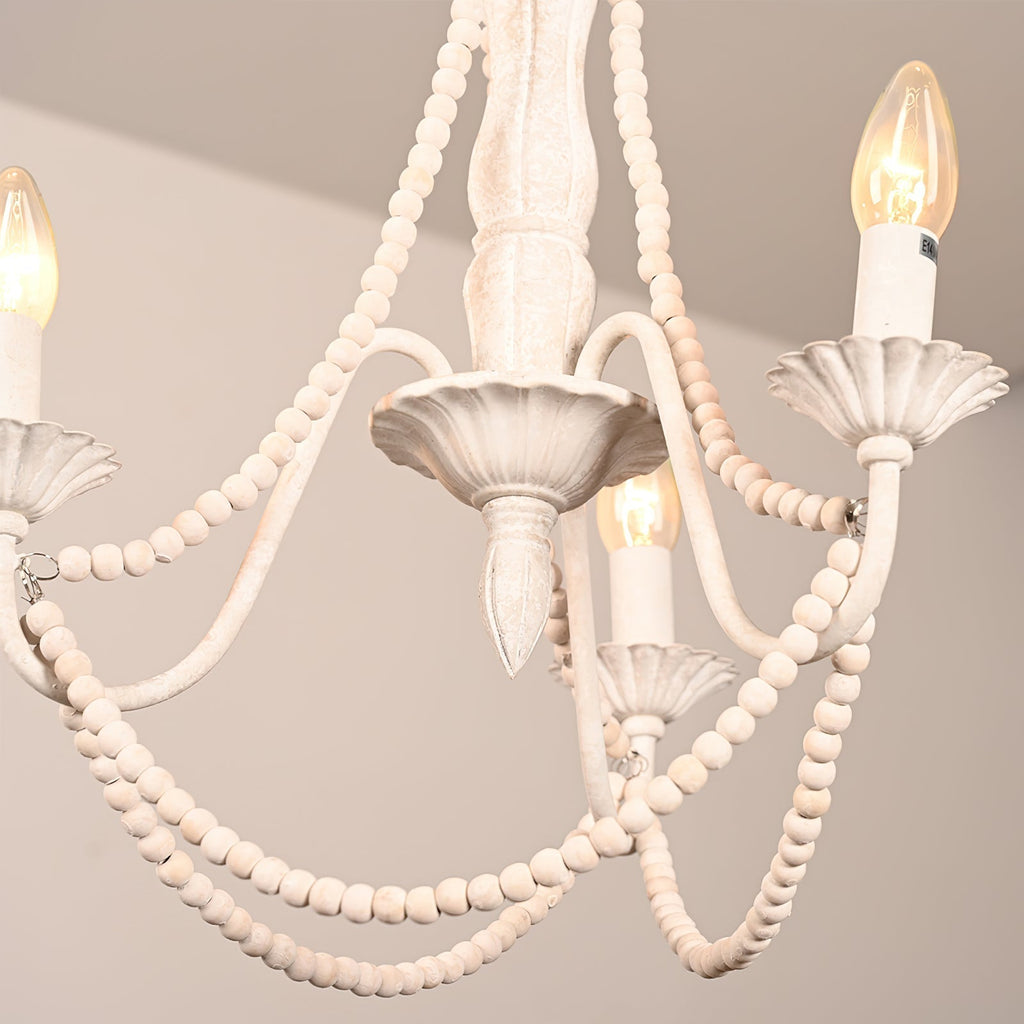 Eursoria Lampe Pendentive Bois Métal Luxe Postmoderne - Neutralighting