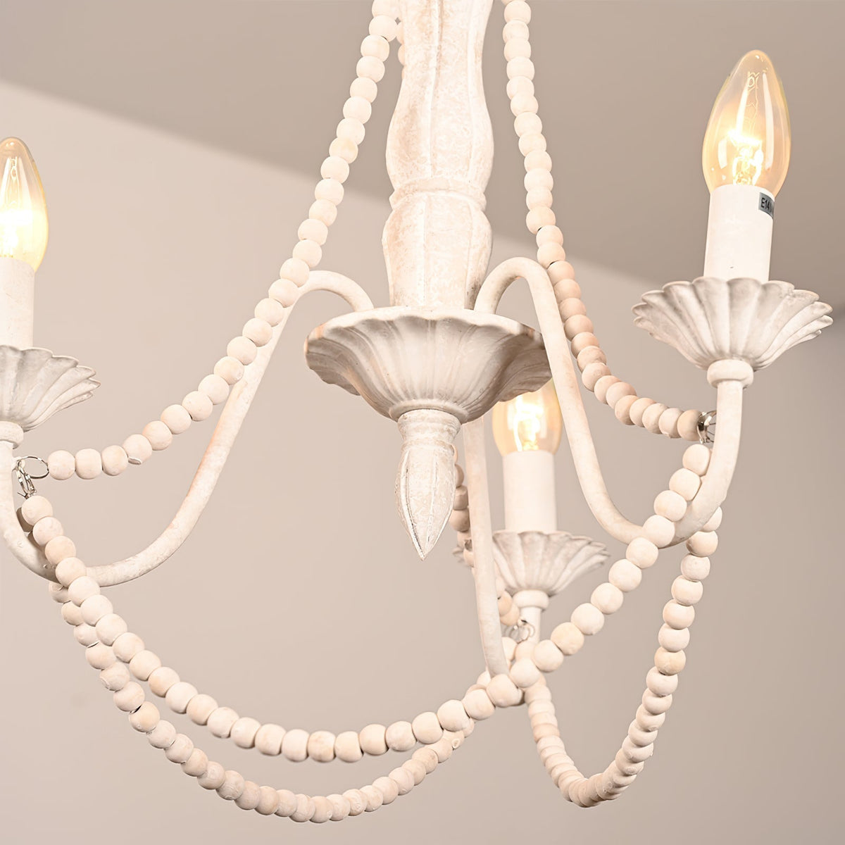 Eursoria Lampe Pendentive Bois Métal Luxe Postmoderne - Neutralighting
