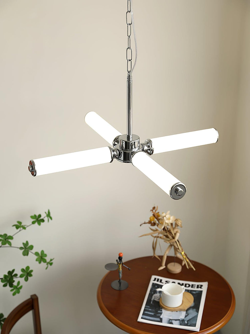 Zoliria Moderne Minimaliste LED Verre Lustre - Neutralighting