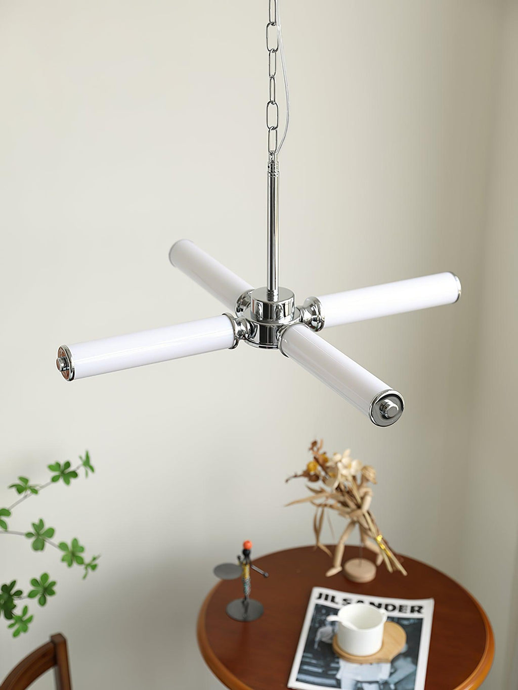 Zoliria Moderne Minimaliste LED Verre Lustre - Neutralighting