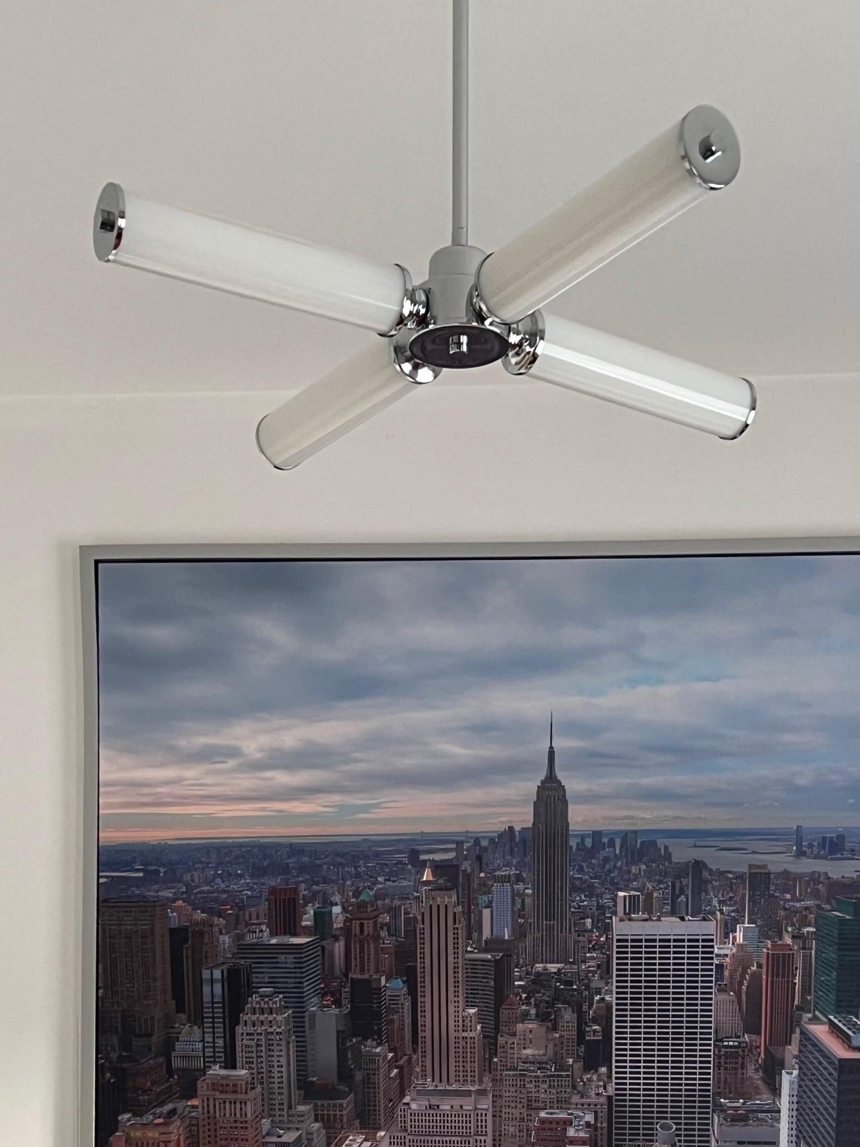 Zoliria Moderne Minimaliste LED Verre Lustre - Neutralighting