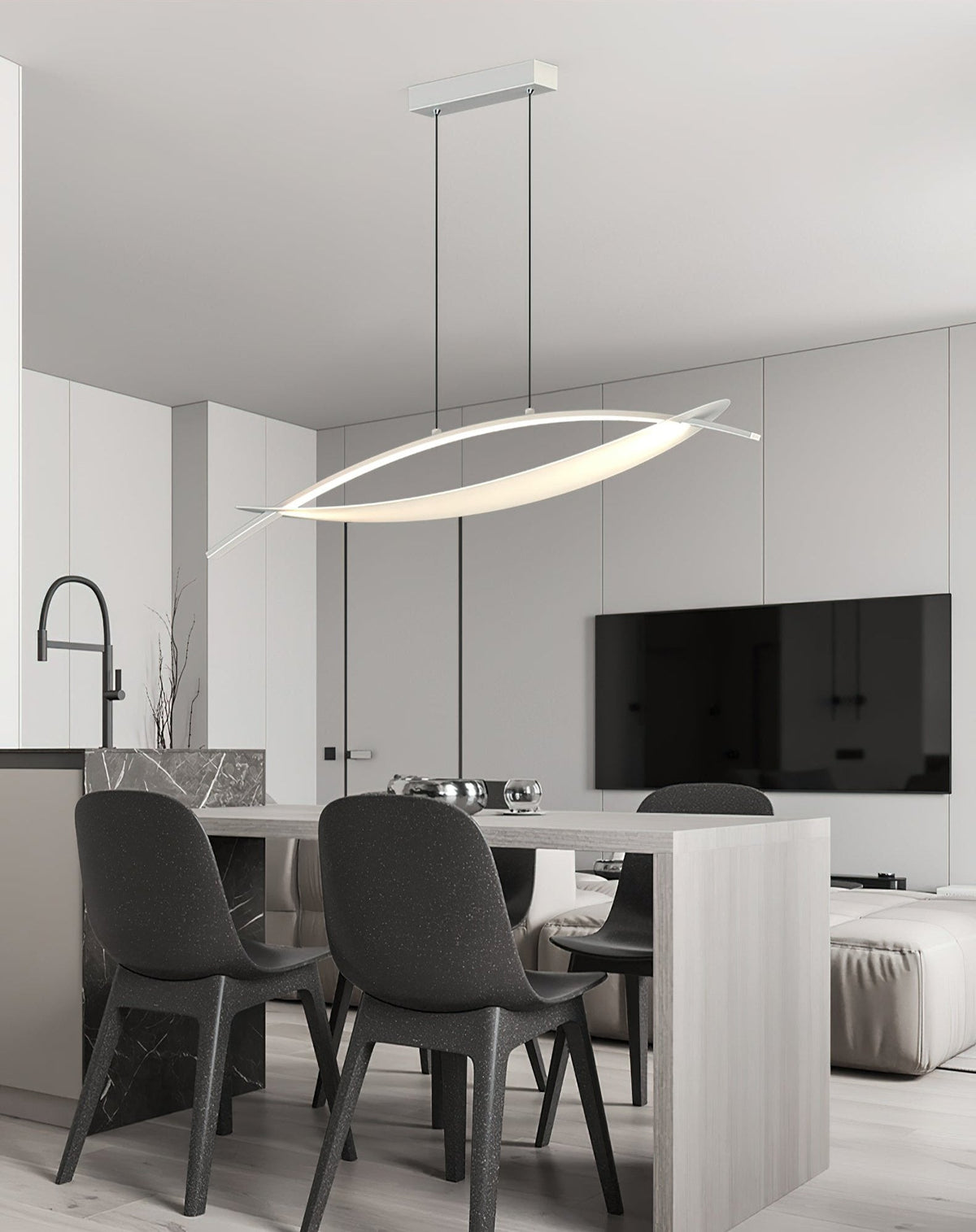 Henry Suspension Acrylique Minimaliste - Neutralighting