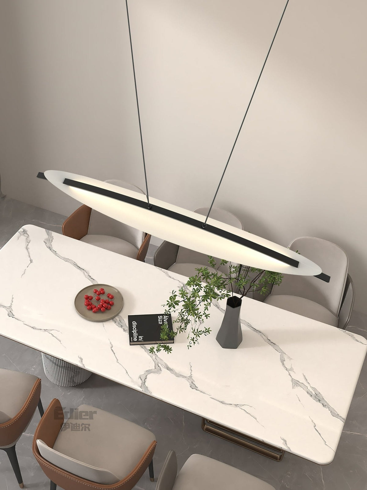 Henry Suspension Acrylique Minimaliste - Neutralighting