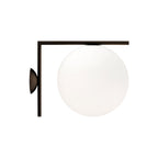 Joanna Applique Murale Moderne Minimaliste en Verre Soufflé Opale - Neutralighting
