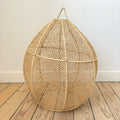 Suspension en dentelle de raphia - Boule