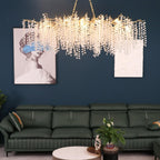 Lustra Suspension Lampe Goutte de Rosée en Cristal - Neutralighting