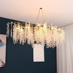 Lustra Suspension Lampe Goutte de Rosée en Cristal - Neutralighting