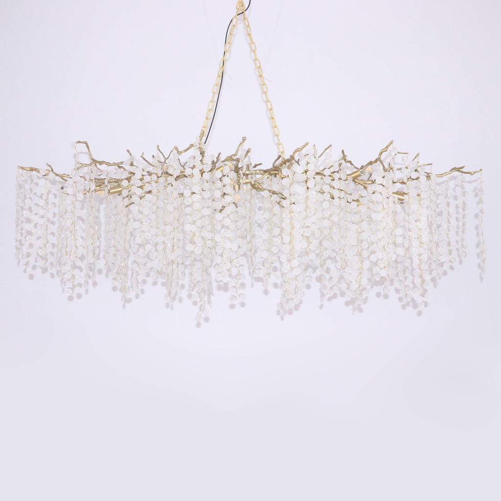 Lustra Suspension Lampe Goutte de Rosée en Cristal - Neutralighting