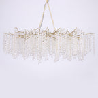 Lustra Suspension Lampe Goutte de Rosée en Cristal - Neutralighting