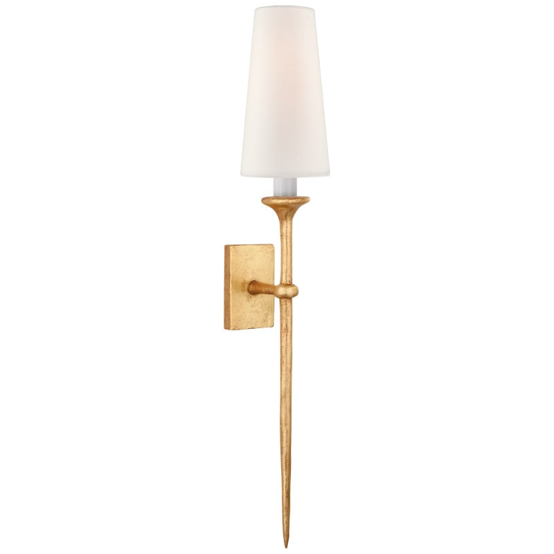 Velirara Applique Murale Tissu Laiton Industriel Vintage - Neutralighting