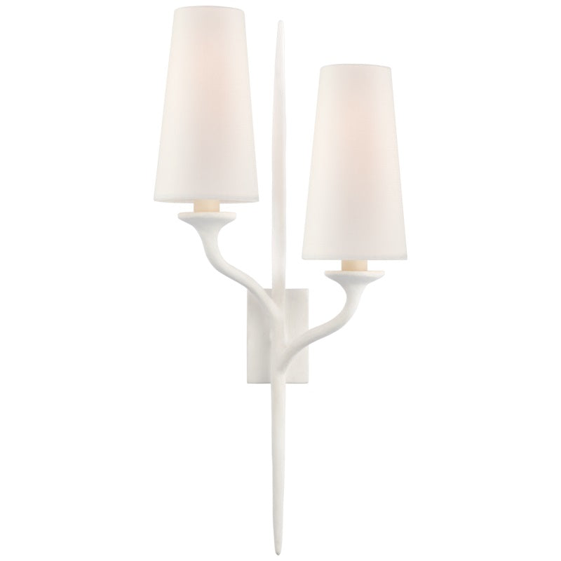 Velirara Applique Murale Tissu Laiton Industriel Vintage - Neutralighting