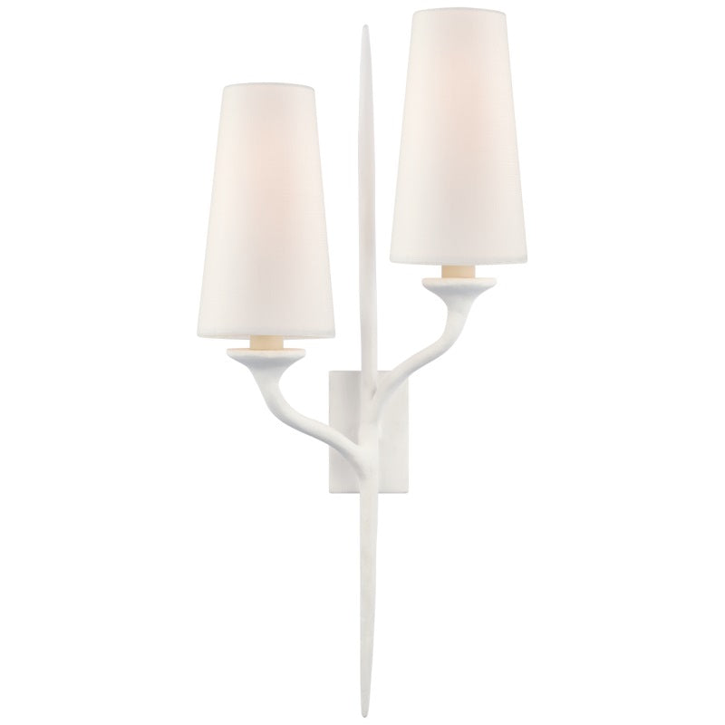 Velirara Applique Murale Tissu Laiton Industriel Vintage - Neutralighting