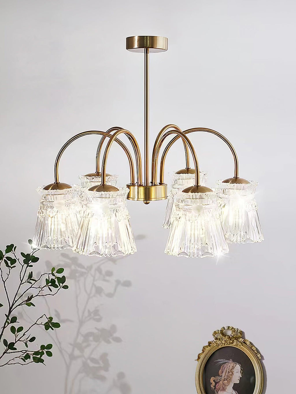 Lustra Chandelier en Cristal et Verre - Neutralighting
