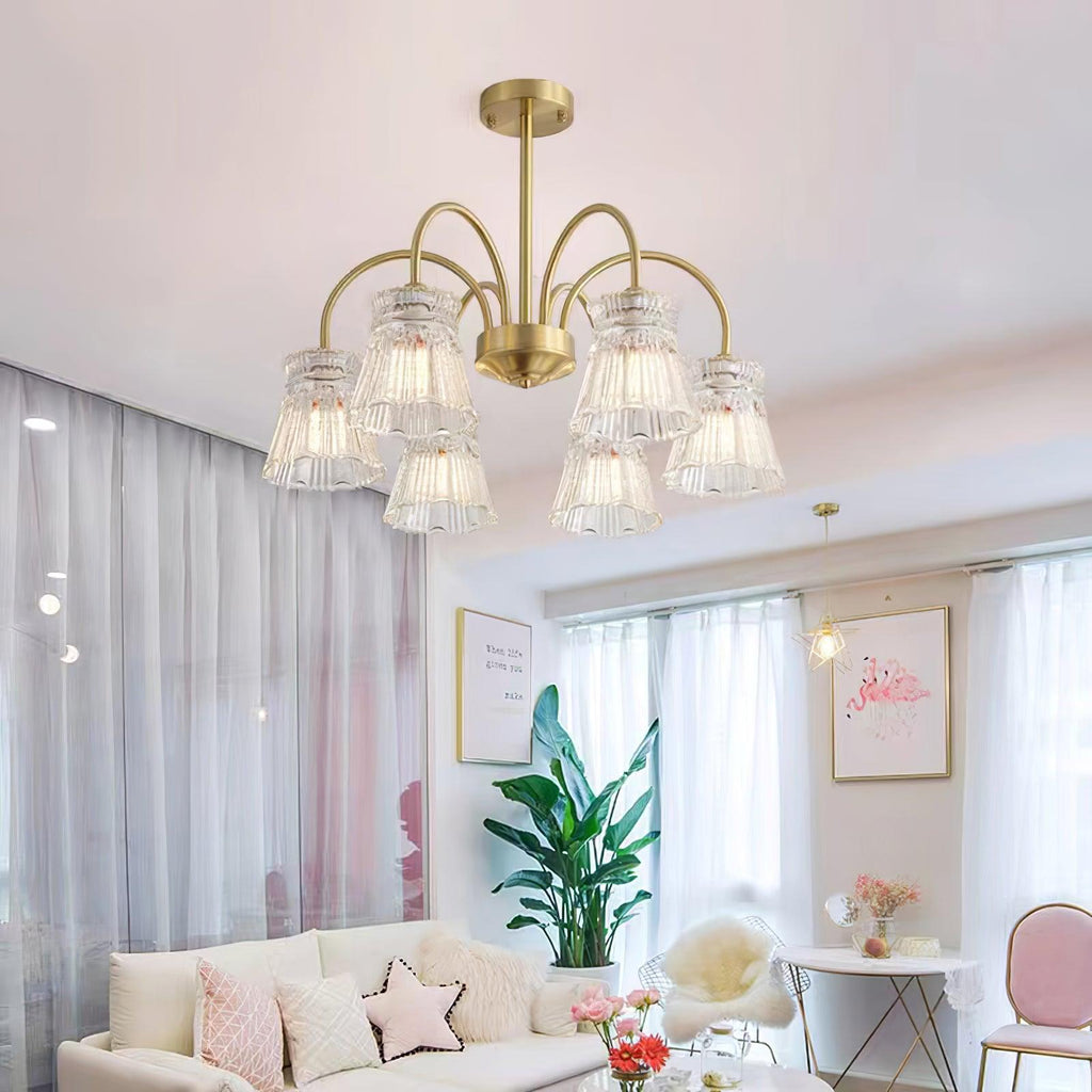 Lustra Chandelier en Cristal et Verre - Neutralighting