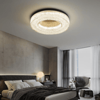 AshaionisPlafonnier en Résine Cercle Craqué Glacé - Neutralighting