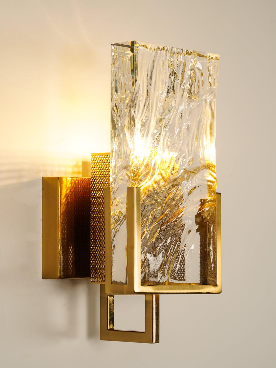 Ivenen Applique Murale Art Élégance Unique Cristal de Glace - Neutralighting