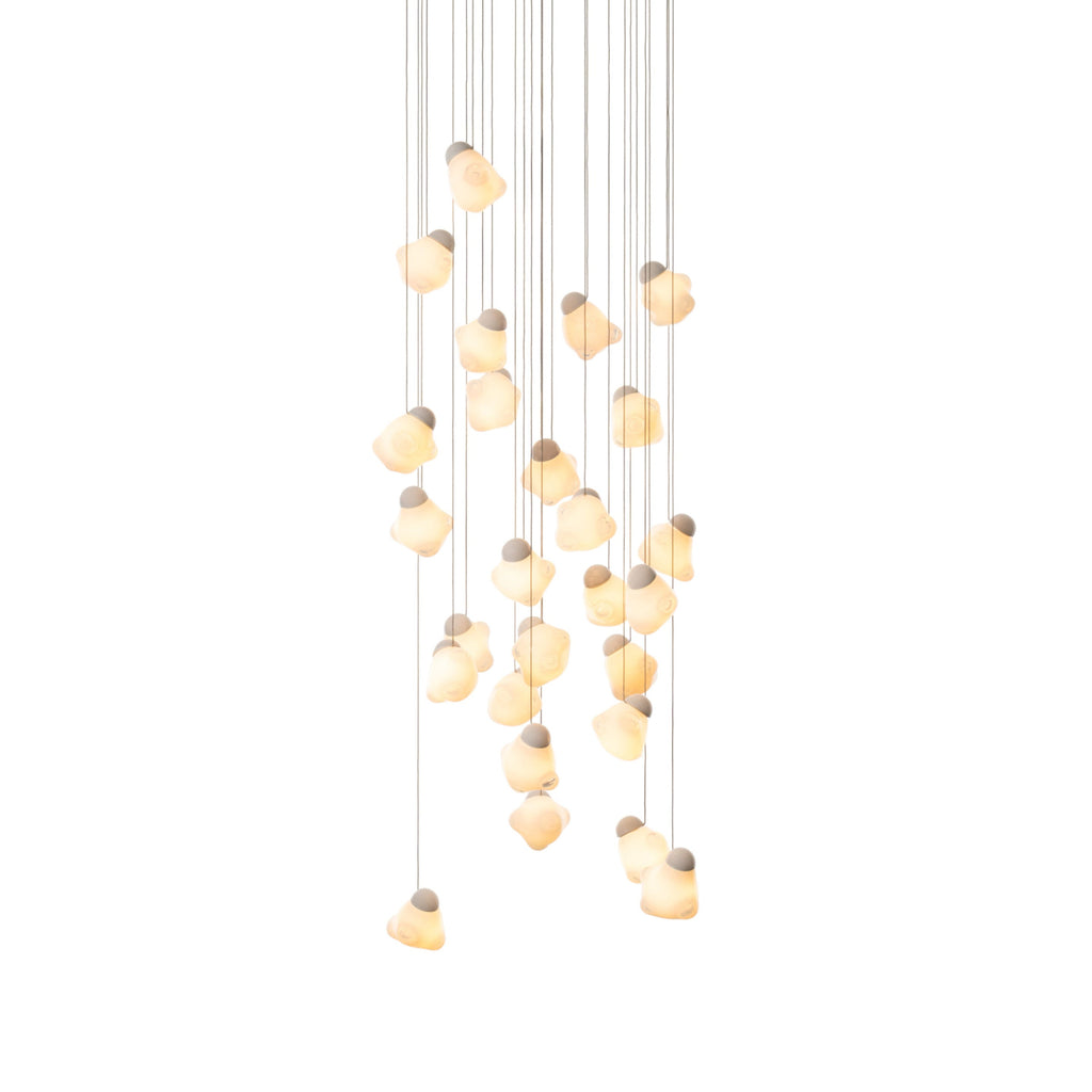 Vasilen Lampe Pendentive Verre Noir Pier Glacé Minimaliste Moderne - Neutralighting